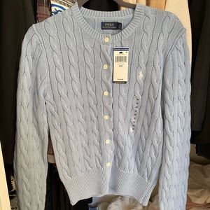 Polo Ralph Lauren Cable-Knit Cotton Cardigan